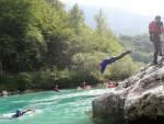 RAFTING, CANYONING a HYDROSPEED v Julských Alpách, Počasíčko, stejně jako parta bylo super. Vody akorát a zážitků milion. Prostě báječná kombinace. - fotografie 16