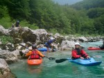 RAFTING, CANYONING a HYDROSPEED v Julských Alpách, Počasíčko, stejně jako parta bylo super. Vody akorát a zážitků milion. Prostě báječná kombinace. - fotografie 19