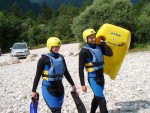RAFTING, CANYONING a HYDROSPEED v Julských Alpách, Počasíčko, stejně jako parta bylo super. Vody akorát a zážitků milion. Prostě báječná kombinace. - fotografie 50