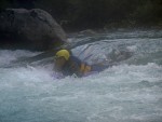 RAFTING, CANYONING a HYDROSPEED v Julských Alpách, Počasíčko, stejně jako parta bylo super. Vody akorát a zážitků milion. Prostě báječná kombinace. - fotografie 81
