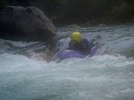 RAFTING, CANYONING a HYDROSPEED v Julských Alpách, Počasíčko, stejně jako parta bylo super. Vody akorát a zážitků milion. Prostě báječná kombinace. - fotografie 85