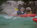 RAFTING, CANYONING a HYDROSPEED v Julských Alpách, Počasíčko, stejně jako parta bylo super. Vody akorát a zážitků milion. Prostě báječná kombinace. - fotografie 93
