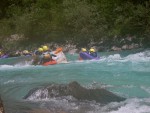 RAFTING, CANYONING a HYDROSPEED v Julských Alpách, Počasíčko, stejně jako parta bylo super. Vody akorát a zážitků milion. Prostě báječná kombinace. - fotografie 95