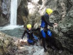 RAFTING, CANYONING a HYDROSPEED v Julských Alpách, Počasíčko, stejně jako parta bylo super. Vody akorát a zážitků milion. Prostě báječná kombinace. - fotografie 182