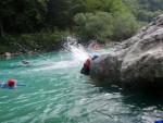 RAFTING, CANYONING a HYDROSPEED v Julských Alpách, Počasíčko, stejně jako parta bylo super. Vody akorát a zážitků milion. Prostě báječná kombinace. - fotografie 306