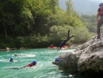 RAFTING, CANYONING a HYDROSPEED v Julských Alpách, Počasíčko, stejně jako parta bylo super. Vody akorát a zážitků milion. Prostě báječná kombinace. - fotografie 307