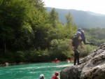 RAFTING, CANYONING a HYDROSPEED v Julských Alpách, Počasíčko, stejně jako parta bylo super. Vody akorát a zážitků milion. Prostě báječná kombinace. - fotografie 311