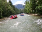 ENNS RAFTING 2008, Dva krásné úseky Ennsu = dva nádherné dny na raftech v Rakousku - fotografie 145