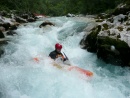 Foto 4: KAJAK KEMP SOČA, kajaková škola - kemp pro všechny, kteří zvládli základy jízdy na kajaku