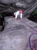 Foto 1: INDIVIDUÁLNÍ LEZENÍ - HOROŠKOLA, - horolezectví a lezení v Adršpachu