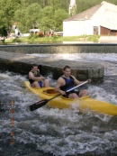 Foto 3: OHŘE ZNOVU OBJEVENÁ ŘEKA- školní vodácký výlet, vodácký kurz.