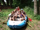 Foto 2: MORAVA - LEHK� RAFTING PRO �KOLY - j�zda na nafukovac�ch �lunech. Obt�nost: do WW I - velmi lehk�